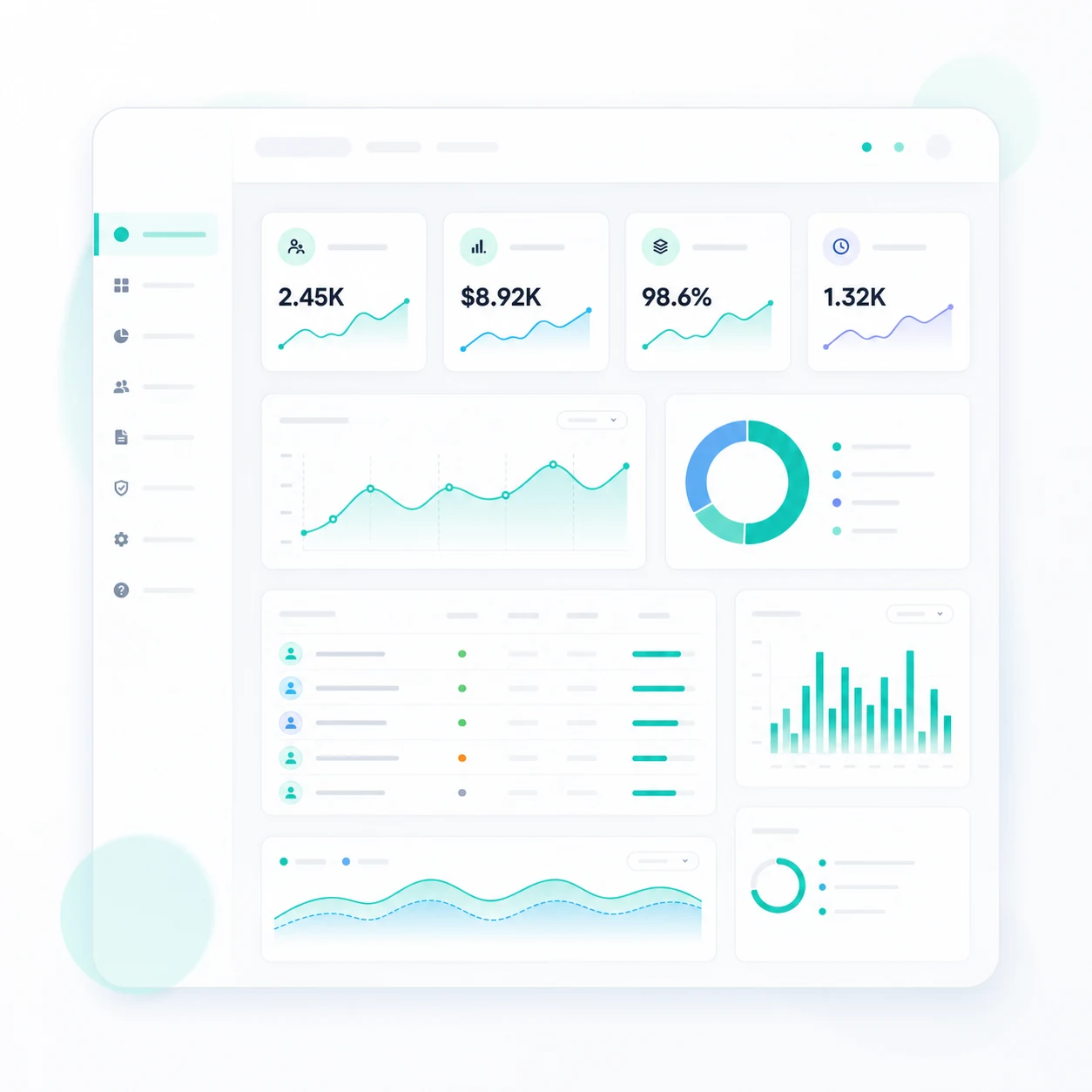 Appzgate admin reporting dashboard interface