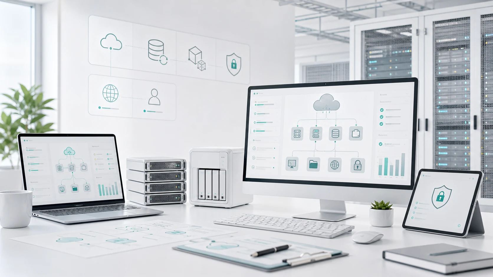 Hosting services and server environment